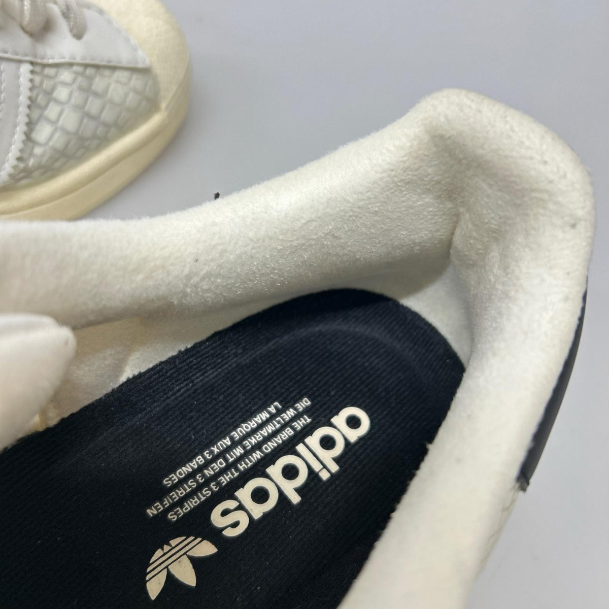 スニーカー SUPERSTAR×ATMOS 27.5cm (US9 1/2 UK9 EU45) ホワイト