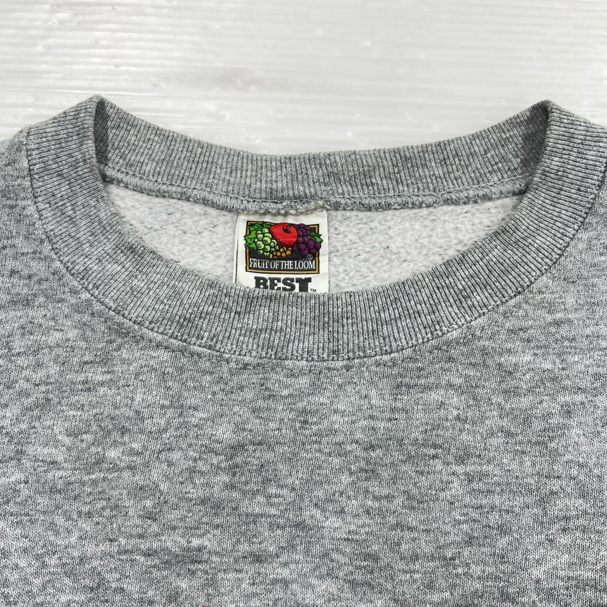 長袖Tシャツ 90s FRUIT BODY"Sisters"Sweat M GRY M グレー