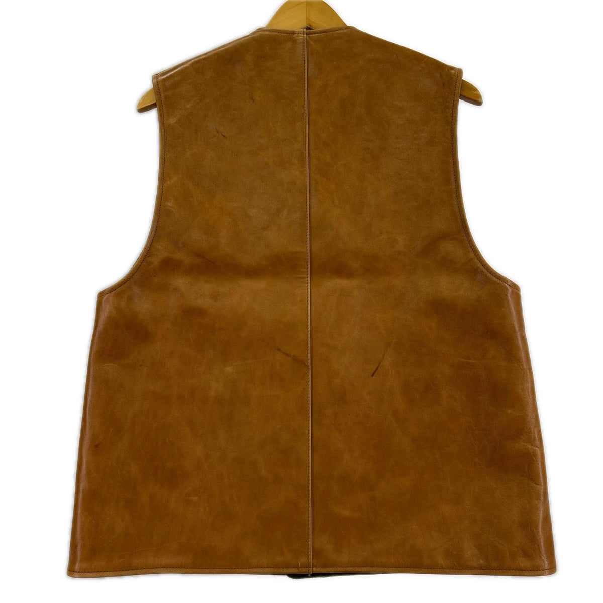 レザージャケット MIDLANDS COMBAT JERKIN VEST (38) 38 ブラウン
