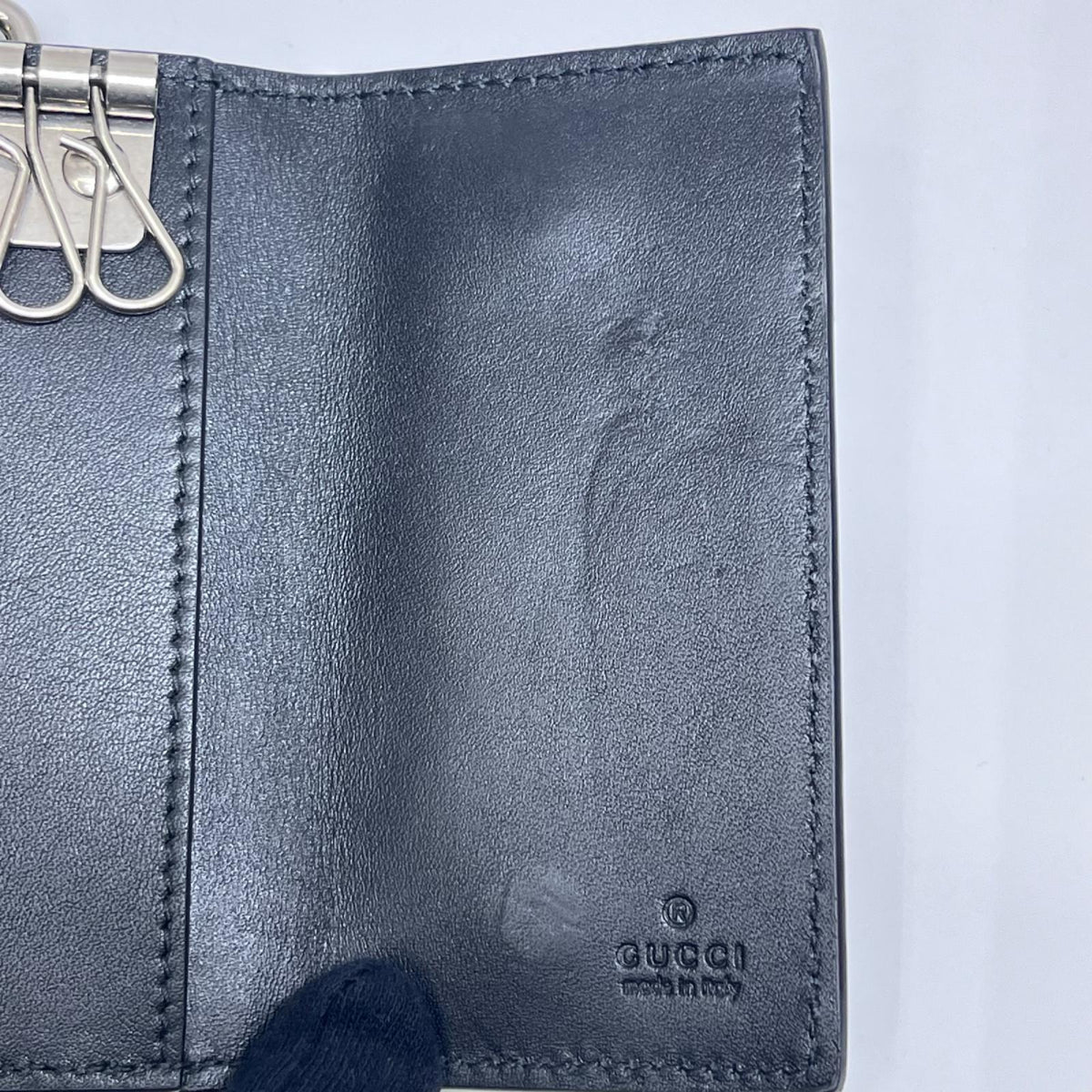 GUCCI/6連キーケース/黒/850212 850212