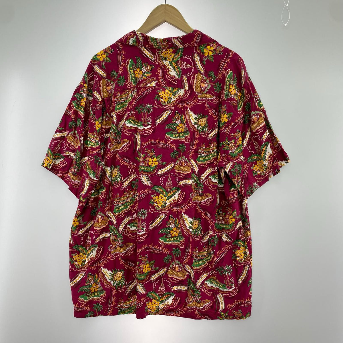 半袖シャツ TWO PALMS レーヨンアロハシャツ PPL L L