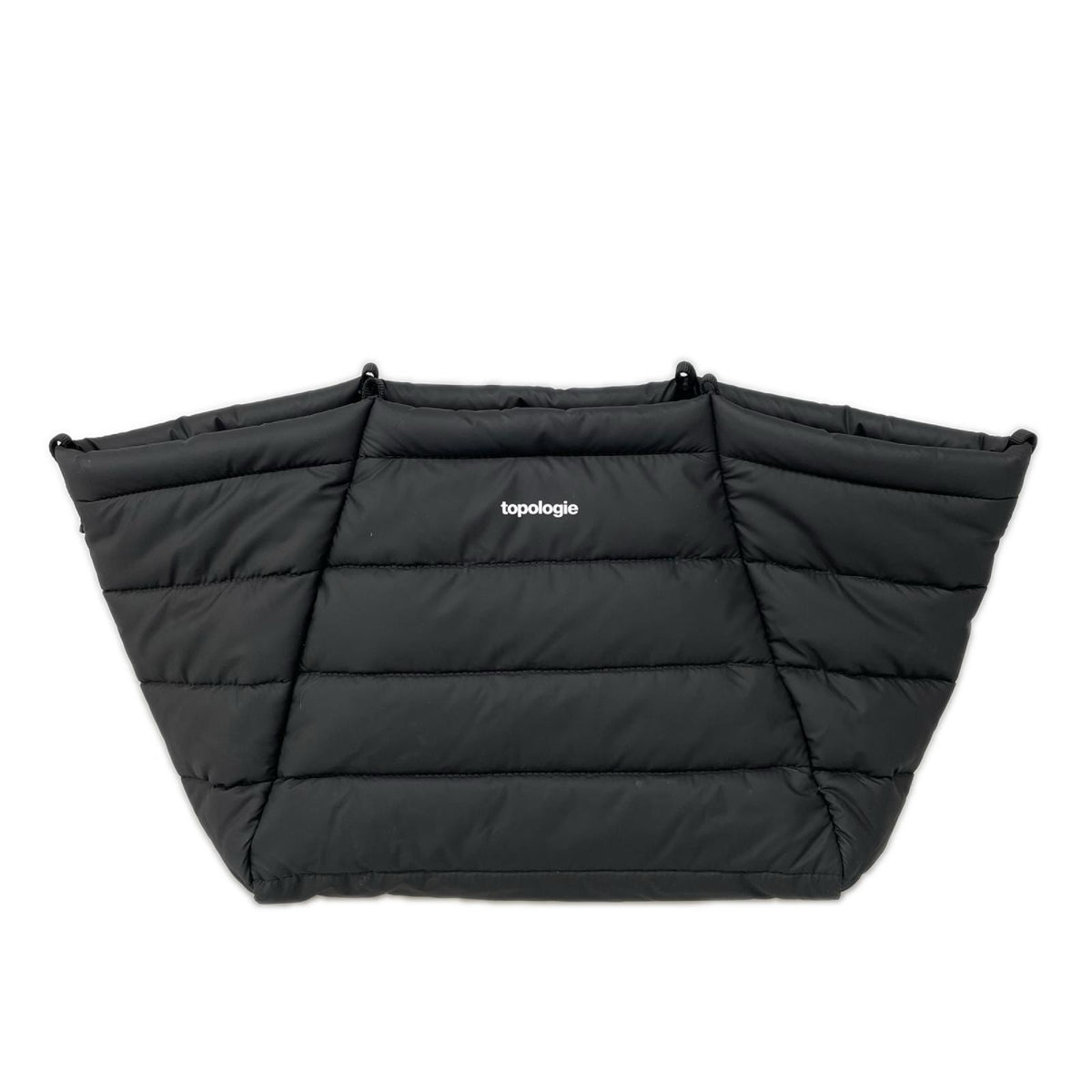 トートバッグ . トートバッグ topologie Puffer Tote Medium 黒 ブラック