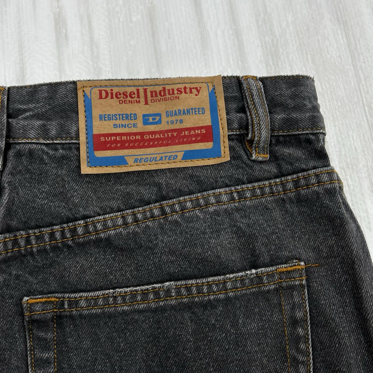 デニムパンツ DIESEL デニム・ジーンズ M グレー