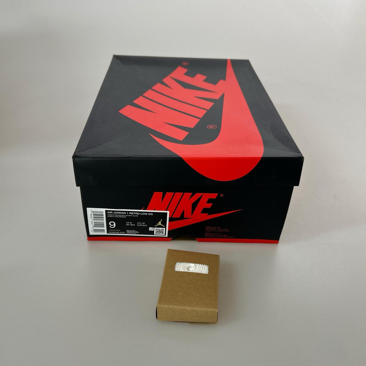 スニーカー NIKE AIR JORDAN 1 RETRO LOW OG 27.0 シカゴ 27cm (US9 UK8 1/2 EU44)