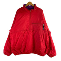 ジャケット 90s USA製 Puffball Jacket (XL) 赤 レッド