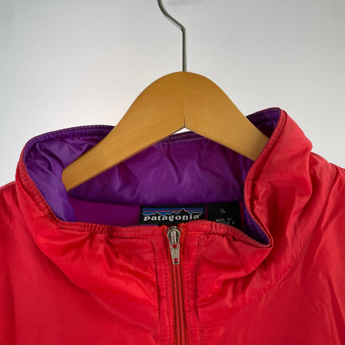 ジャケット 90s USA製 Puffball Jacket (XL) 赤 レッド