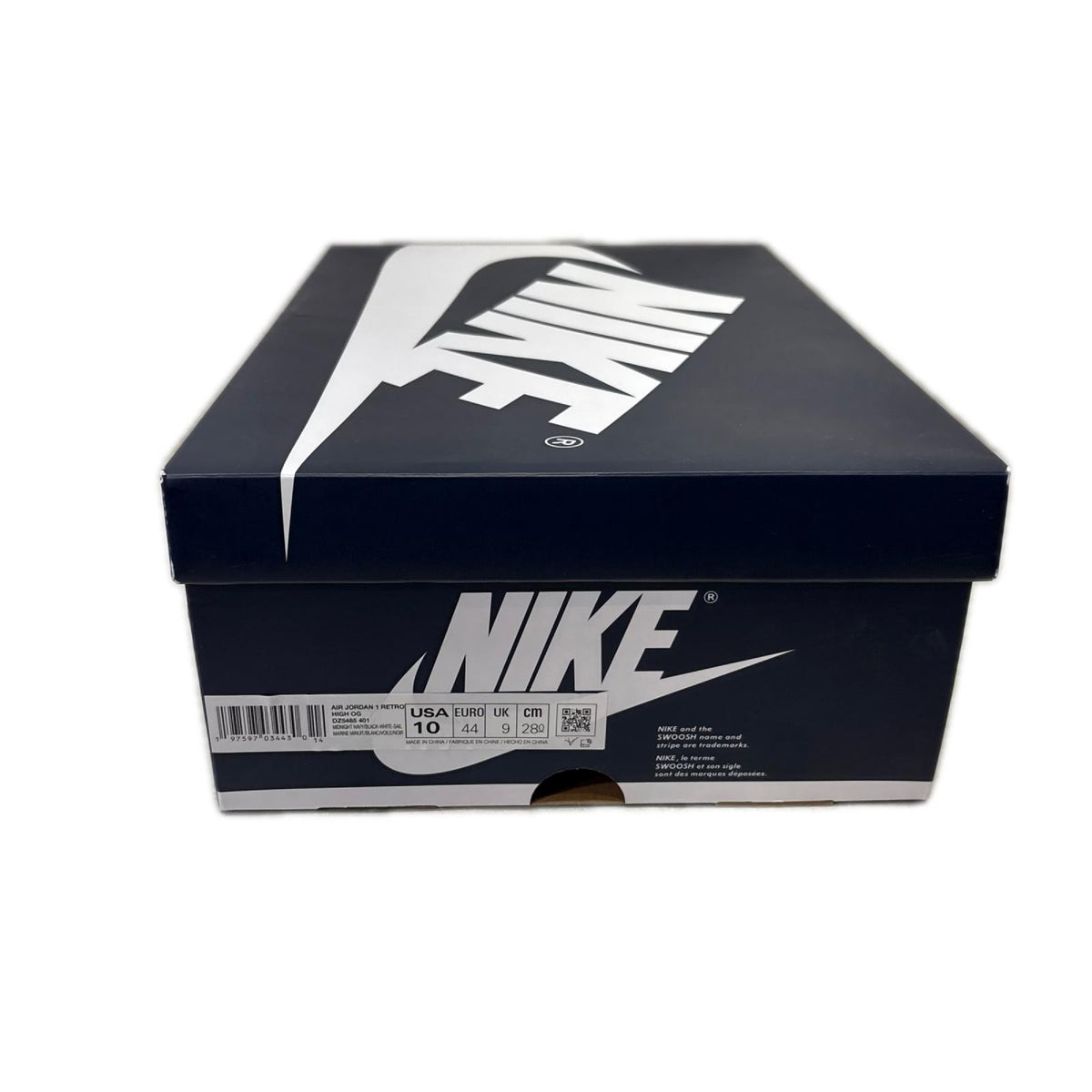 スニーカー Jordan 1 Retro High OG 紺(28.0cm) 28cm (US10 UK9 1/2 EU46) ネイビー