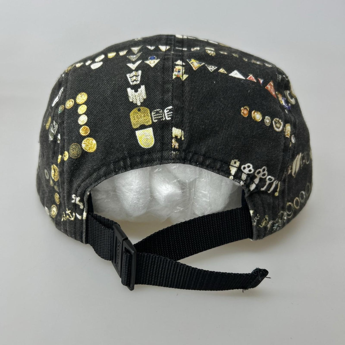 キャップ Supreme x Mike Kelley Camp Cap 黒 ブラック