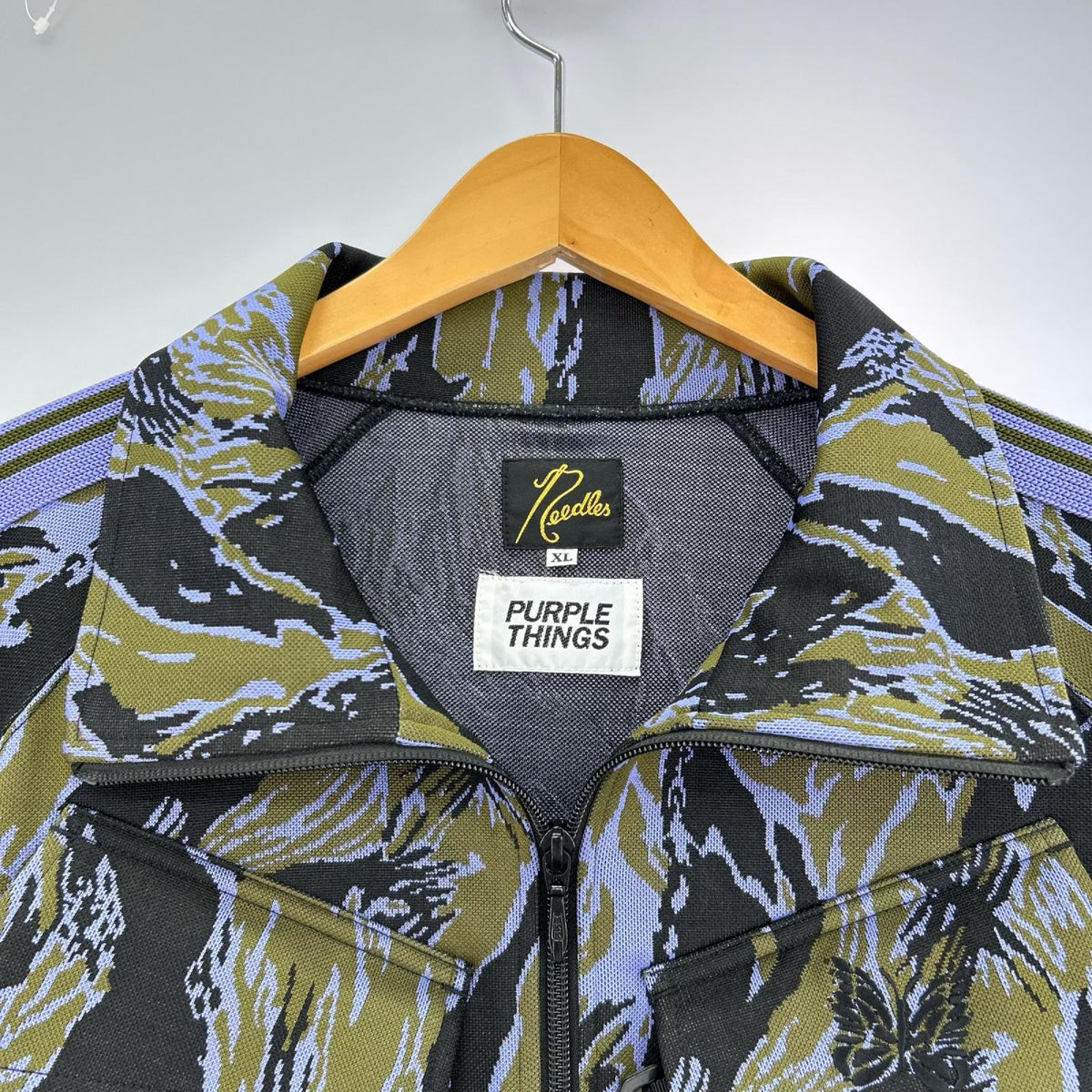 ジャケット ×PURPLE THINGS トラックジャケット XL