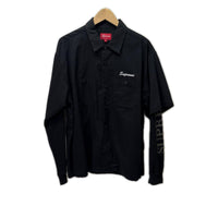 長袖シャツ 21AW Thermal Work Shirt 黒 (M) M ブラック