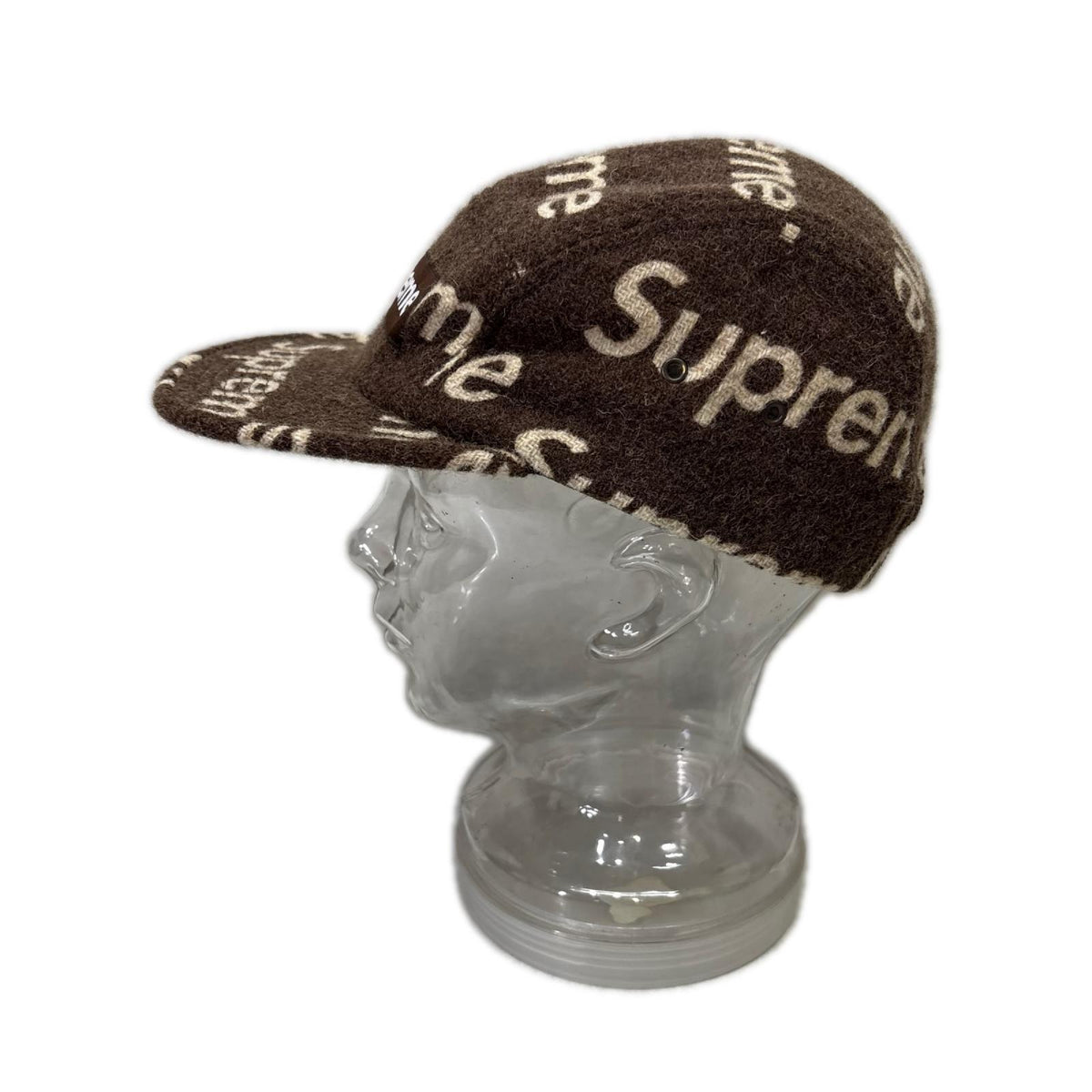 キャップ 18AW Harris Tweed Camp Cap Brown ブラウン
