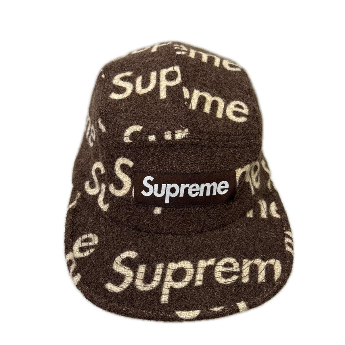 キャップ 18AW Harris Tweed Camp Cap Brown ブラウン