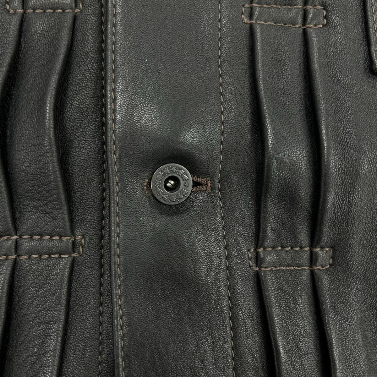 レザージャケット HORSE TEA-CORE TYPE I LEATHER JACKET 36 ブラック