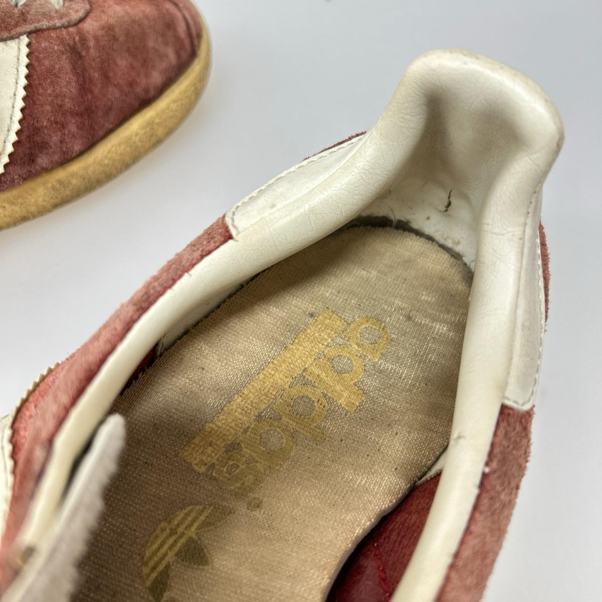 スニーカー Gazelle ユーゴスラビア製 スウェード 赤 (8 2/1) レッド