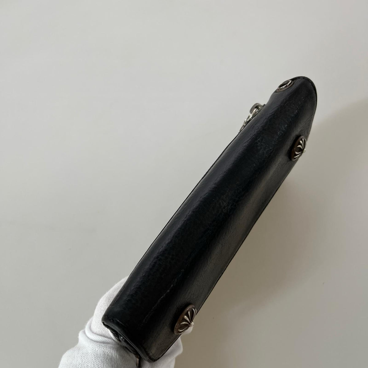 長財布 Wave Cross Ball Wallet ブラック