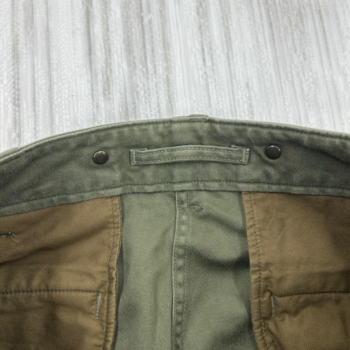 パンツ Nigel Cabourn アーミーカーゴパンツ 30 30 カーキ
