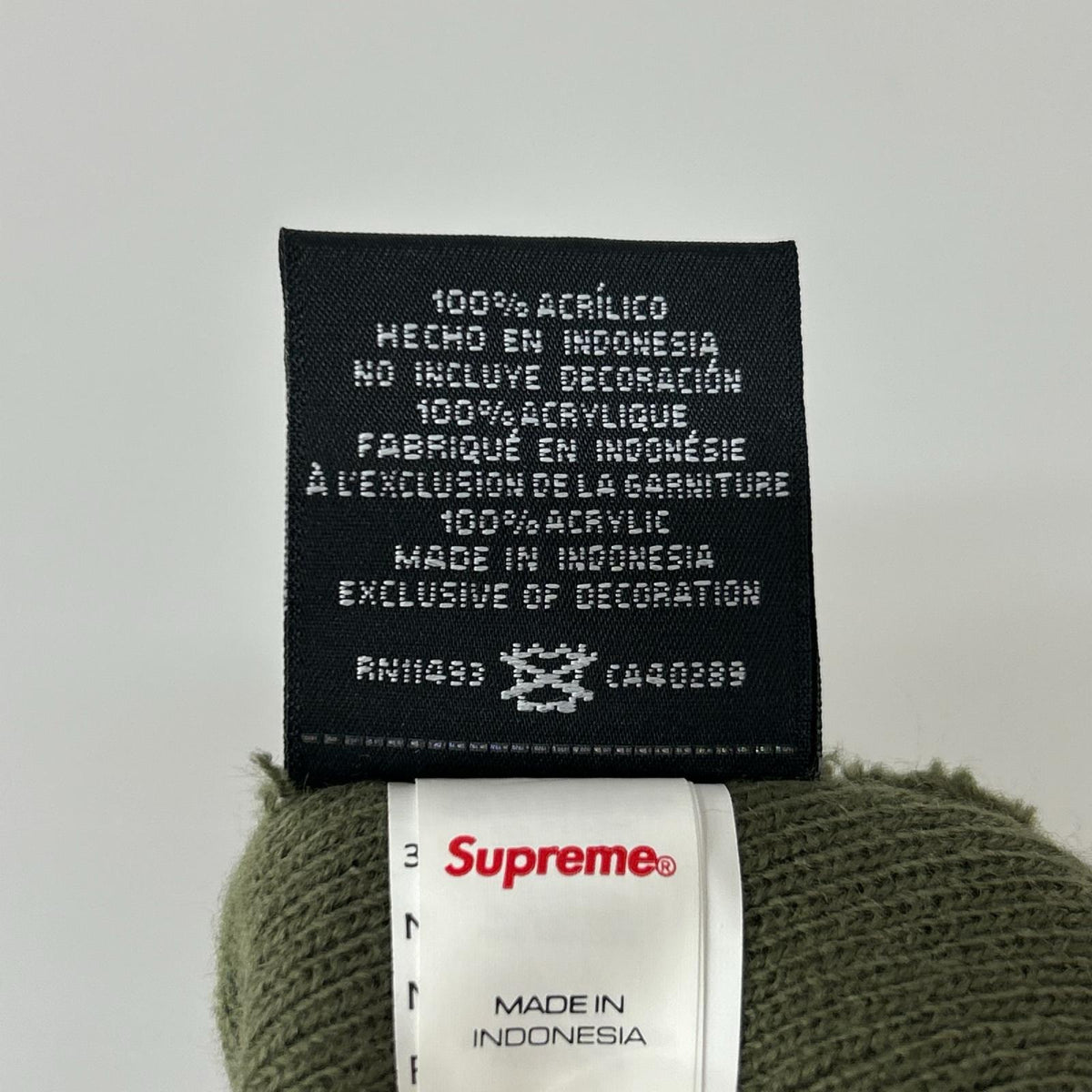 ニットキャップ Supreme 25SS New Era Blackletter Beanie グリーン