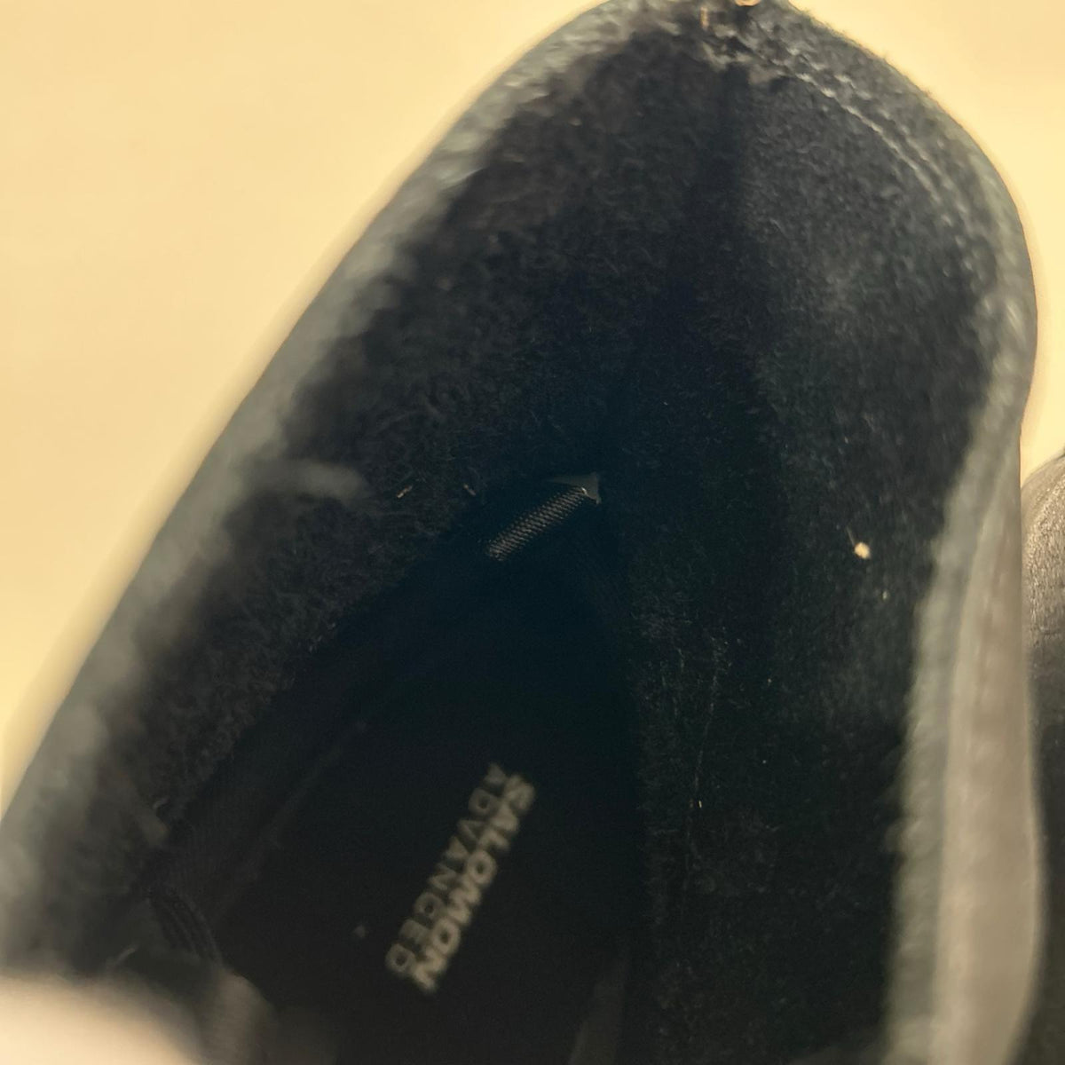スニーカー SALOMON Tepiaz Advanced テピアズ アドバンズド 28.5cm (US10 1/2 UK10 EU47) ブラック