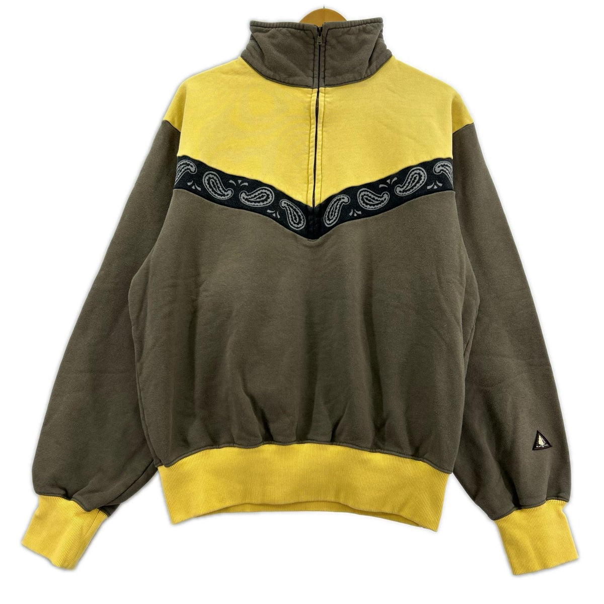 スウェット KAPITAL ペコスペイズリー 2トーン ハーフジップスウェット 2 2