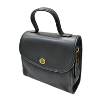 COACH OLD ターンロック 9977 ハンドバッグ 黒