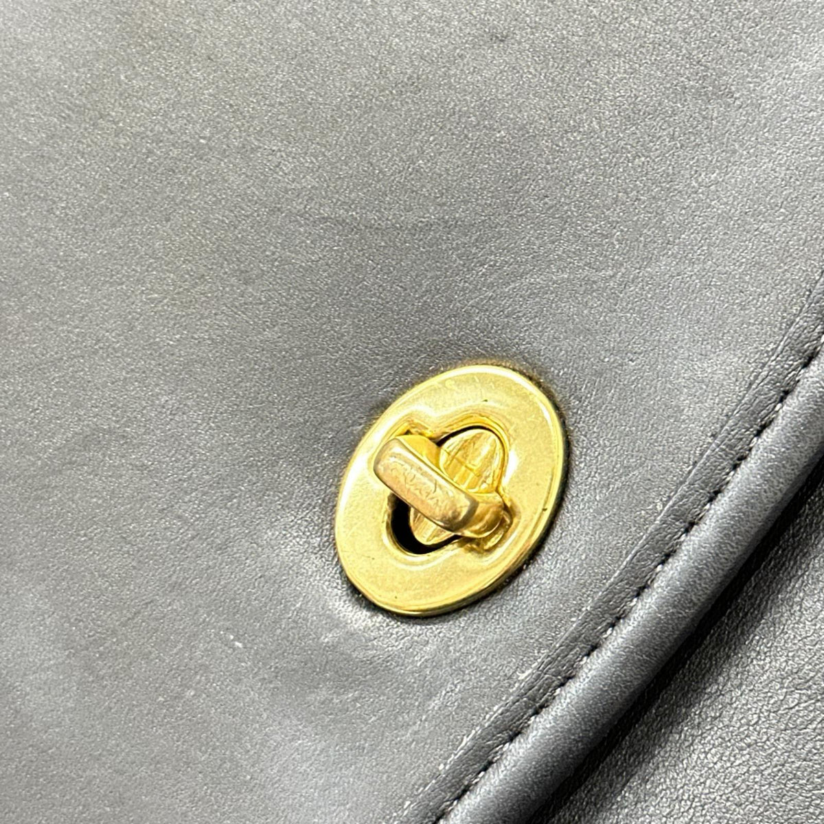 COACH OLD ターンロック 9977 ハンドバッグ 黒