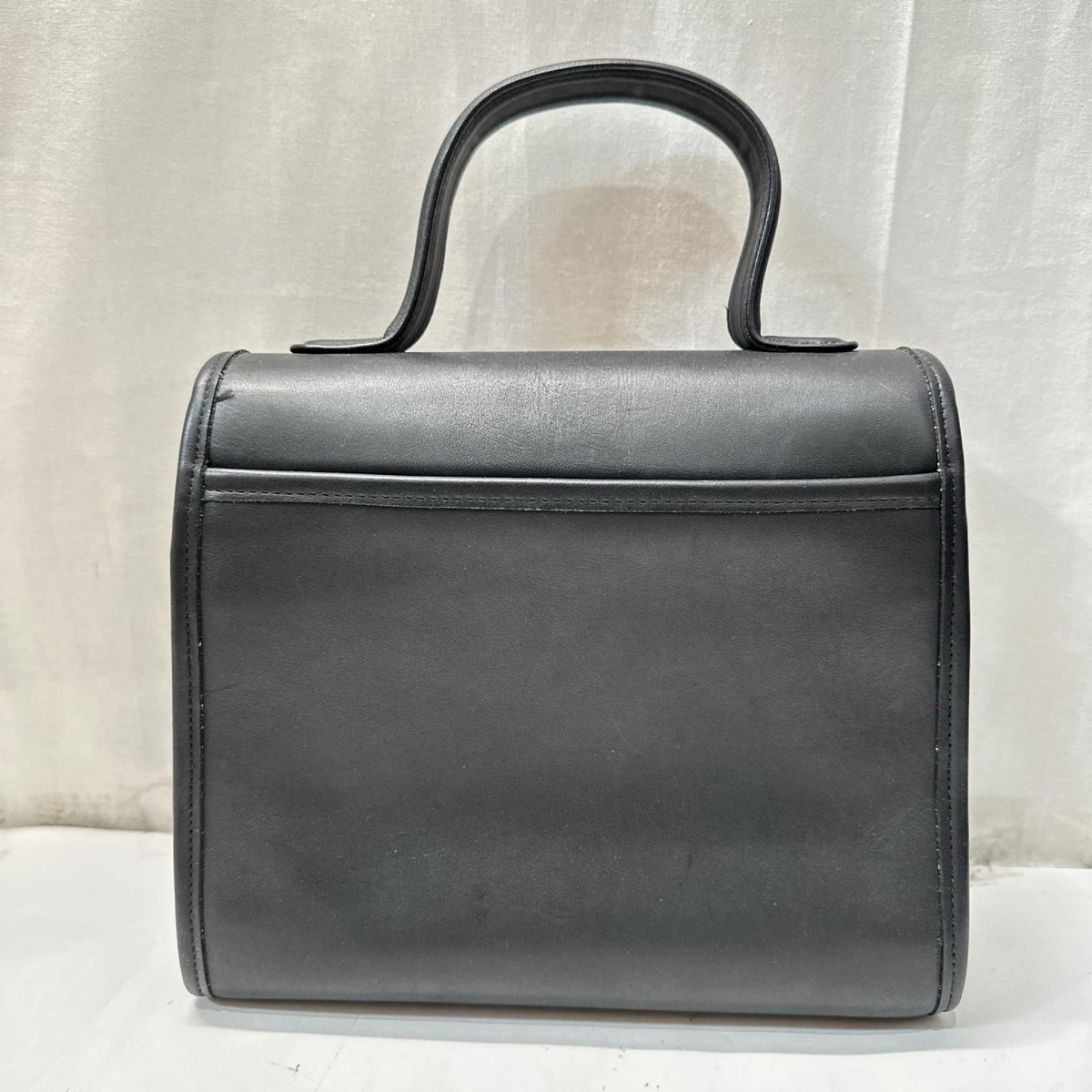 COACH OLD ターンロック 9977 ハンドバッグ 黒