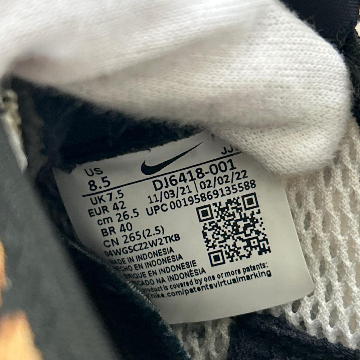 スニーカー Air Kukini "Leopard Kumquat 26.5cm 26.5cm (US8 1/2 UK8 EU43)