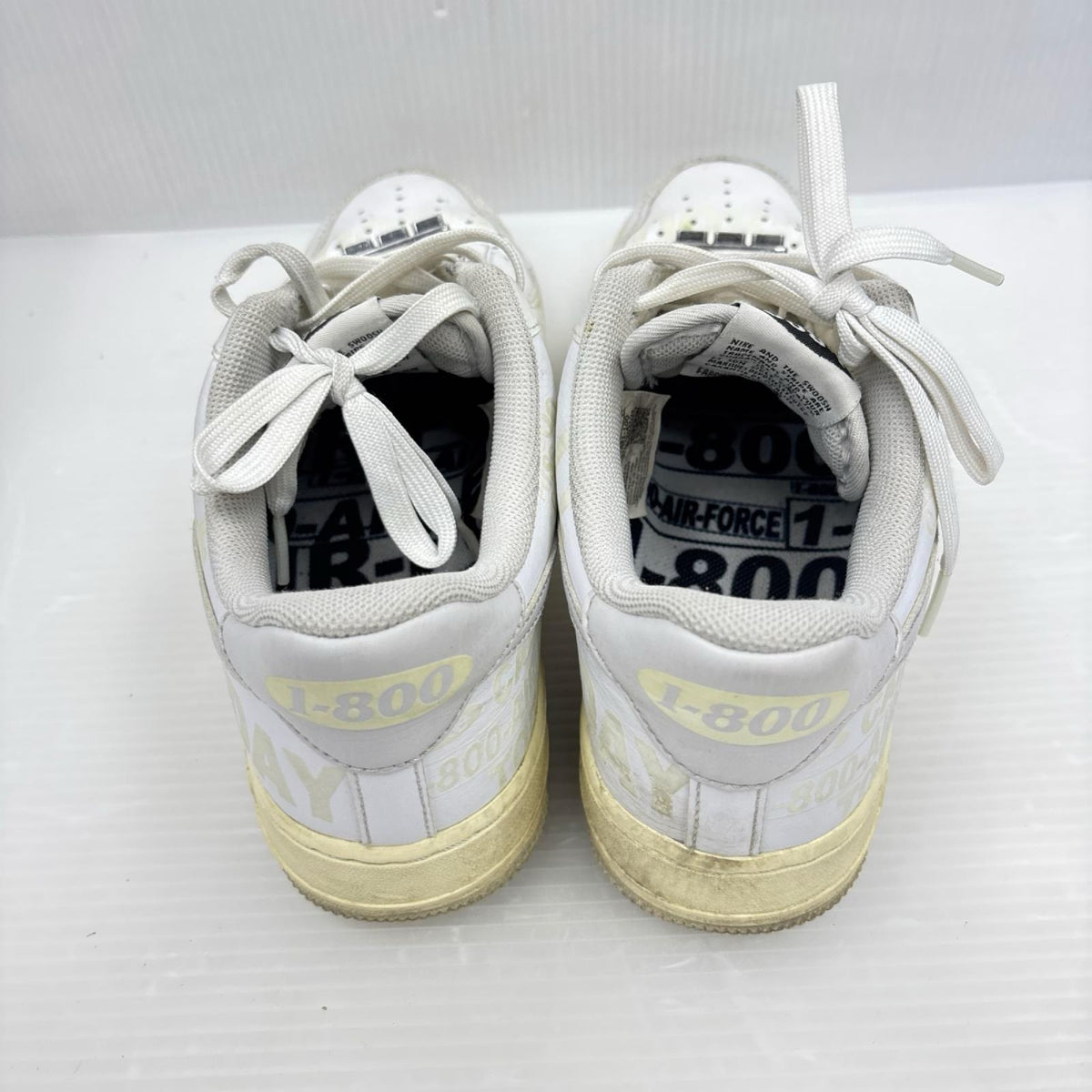 スニーカー Air Force 1 Low 1-800 White 白 26.5cm (US8 1/2 UK8 EU43)