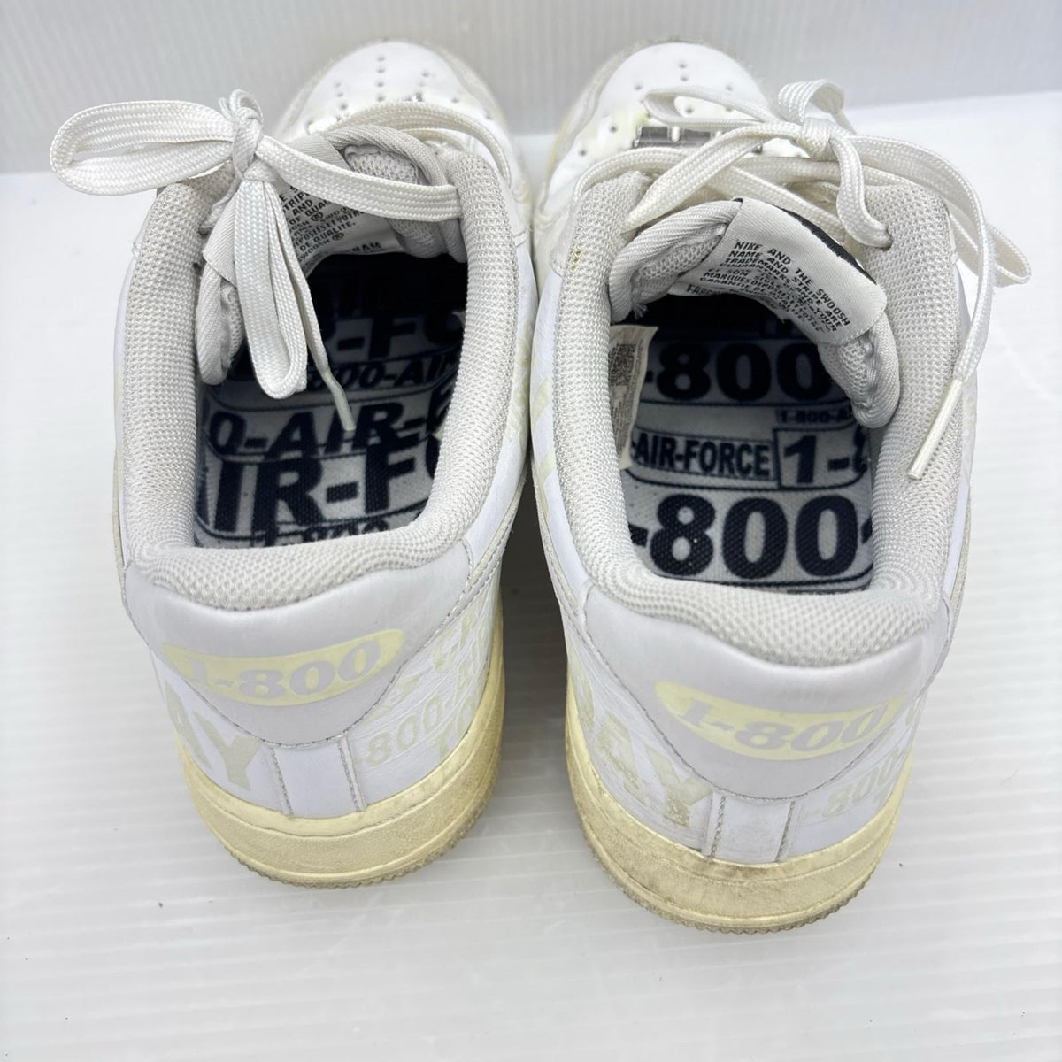 スニーカー Air Force 1 Low 1-800 White 白 26.5cm (US8 1/2 UK8 EU43)