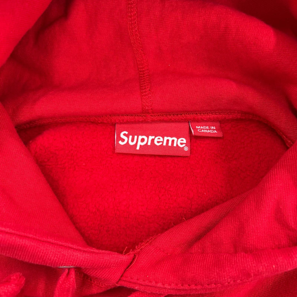パーカー Drop Shadow Hooded Sweatshirt S レッド