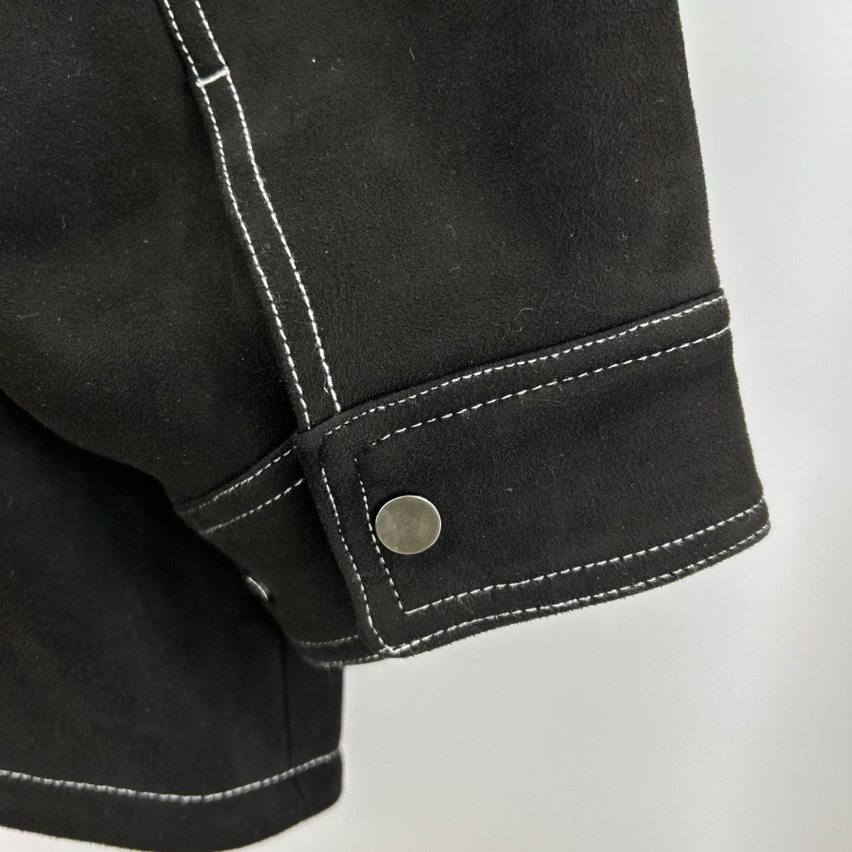 ジャケット スエードカバオール BLK F M ブラック