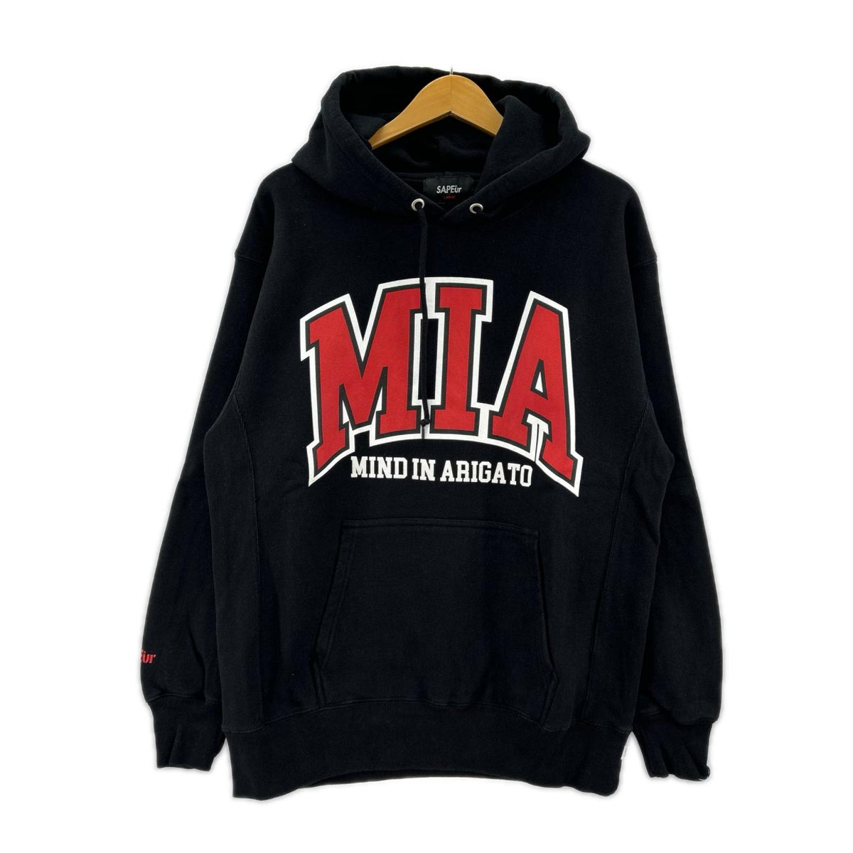 パーカー MIA HOODIE BLK L L ブラック