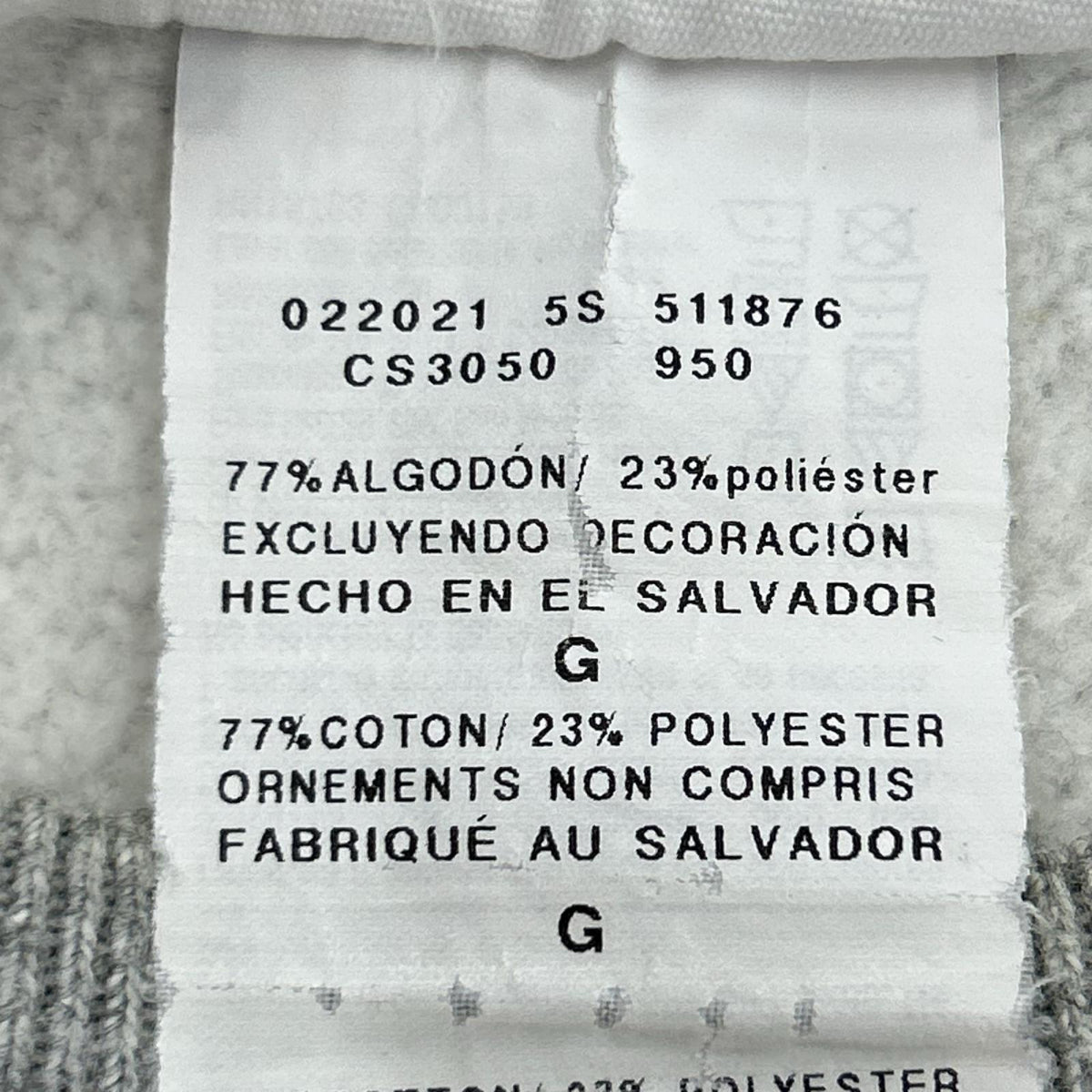 スウェット Champion MoMA Reverse Weave L グレー