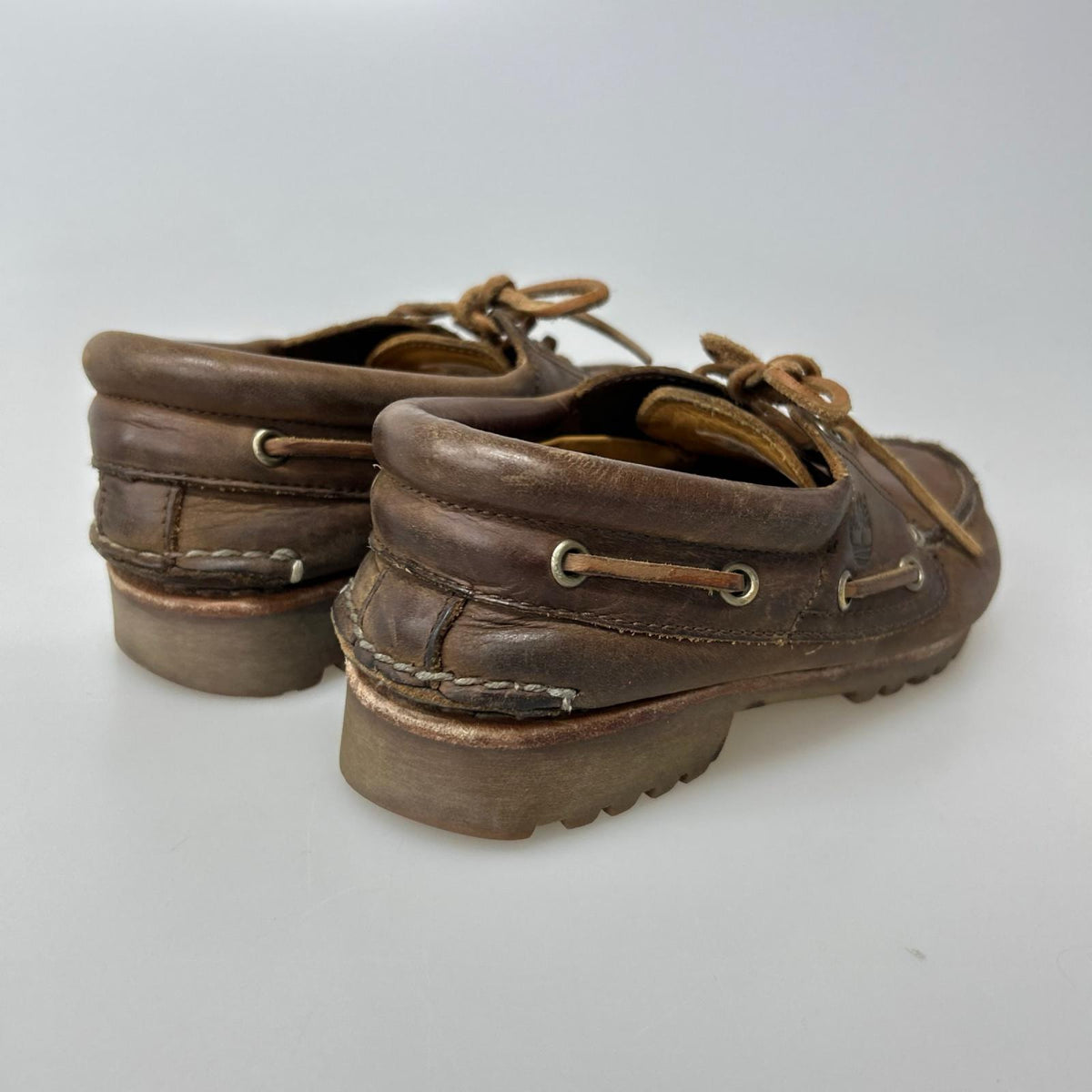 ブーツ 3eye デッキシューズ25.0cm 25cm (US7 UK6 1/2 EU40) ブラウン