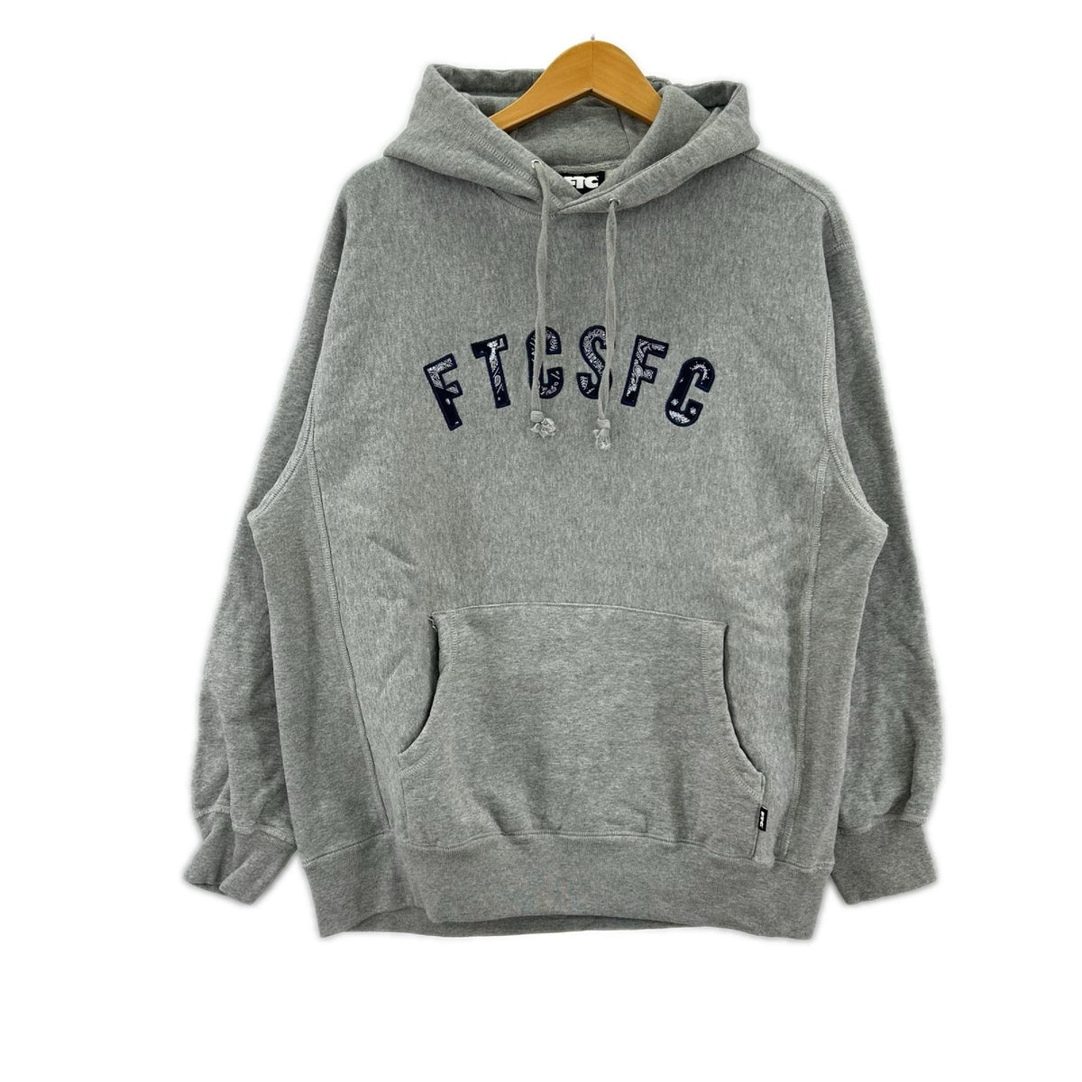 パーカー FTCSFCロゴ GRY L L グレー