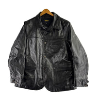 レザージャケット SIMONS GENUINE LEATHER BRAND ブラック