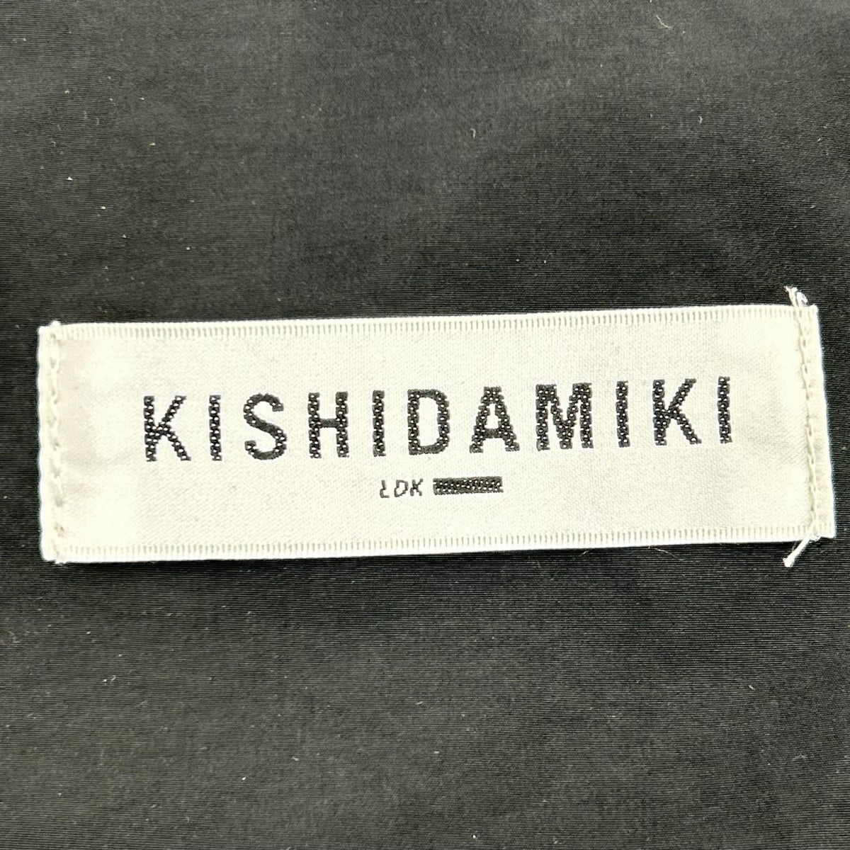 長袖シャツ KISHIDAMIKI ナイロンファーベスト フリー ブラック