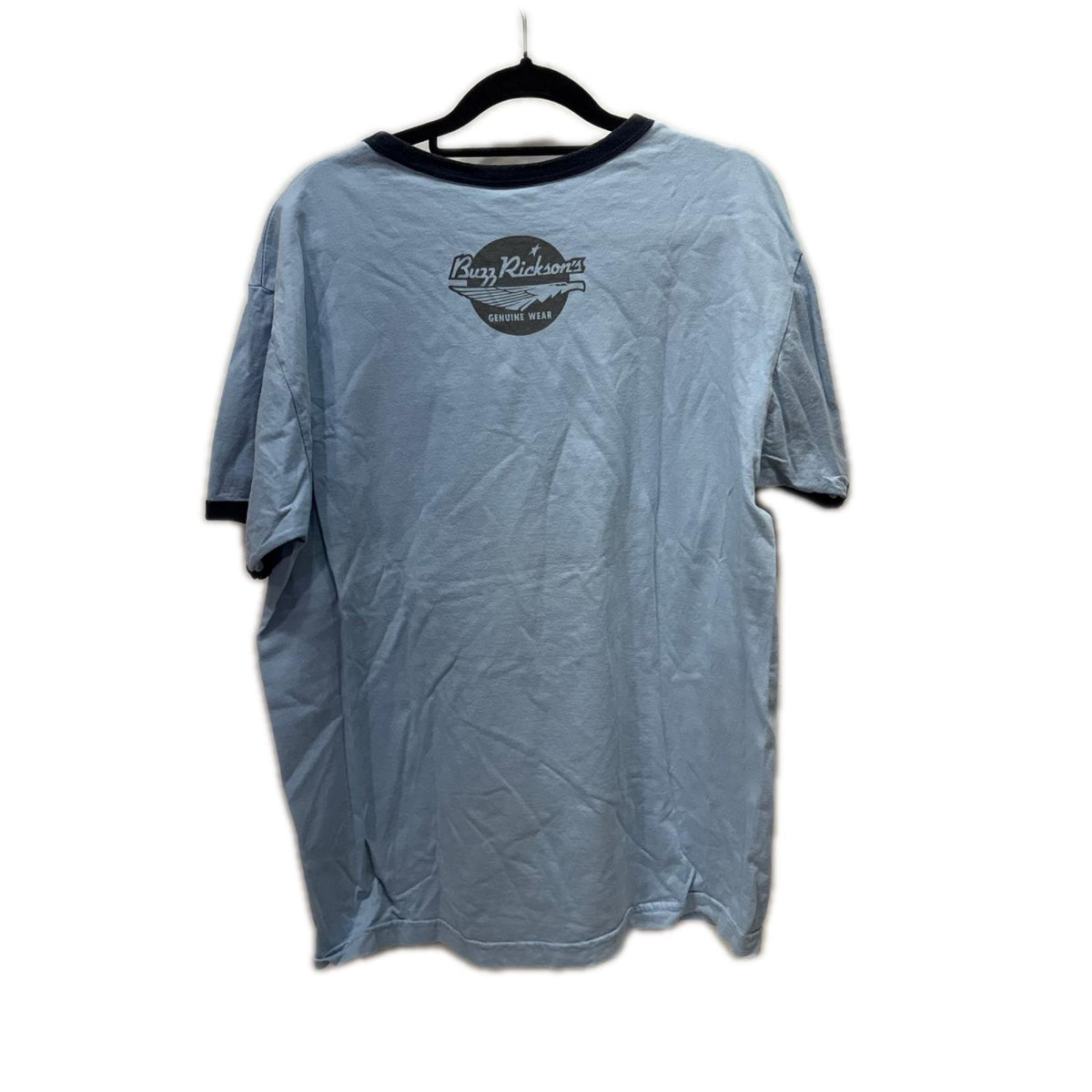 半袖Tシャツ MY FAAVORITE JACKET TEE 水色 (L) L ブルー