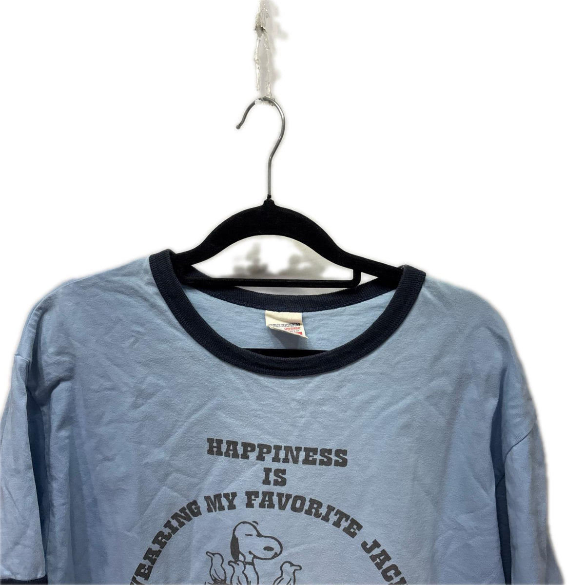 半袖Tシャツ MY FAAVORITE JACKET TEE 水色 (L) L ブルー