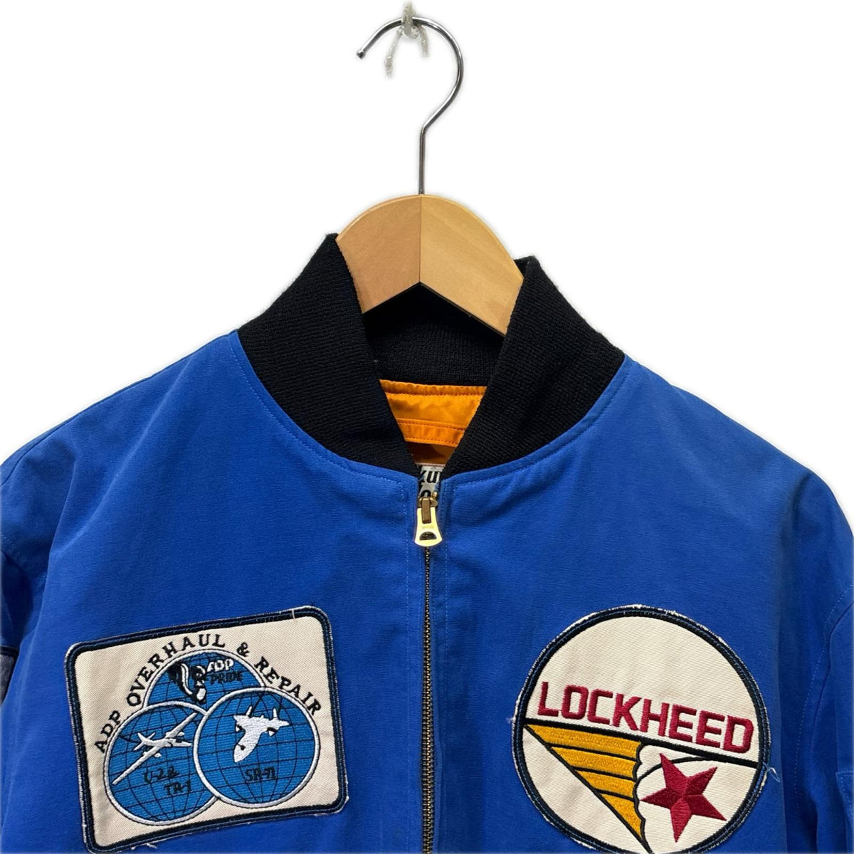 ジャケット SKUNK WORKS MECHANIC JACKET 青 (M) M ブルー