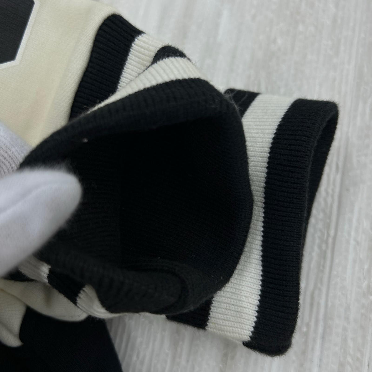 ジャケット スタジャン BLK/WHT M M ブラック