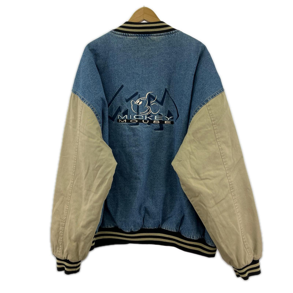ジャケット Disney World ミッキー デニムスタジャン ブルー