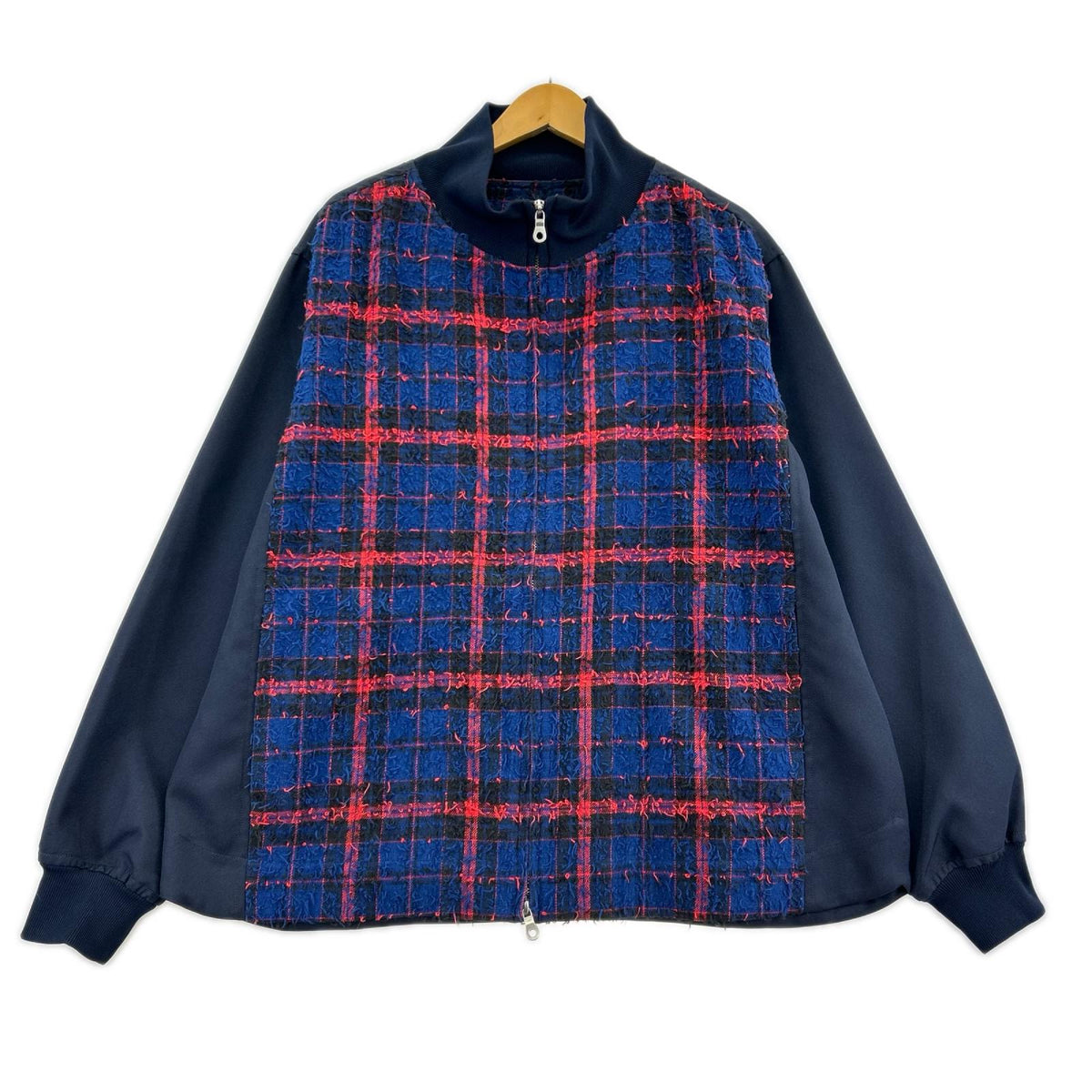 ジャケット バルバチェックジャンパー L L