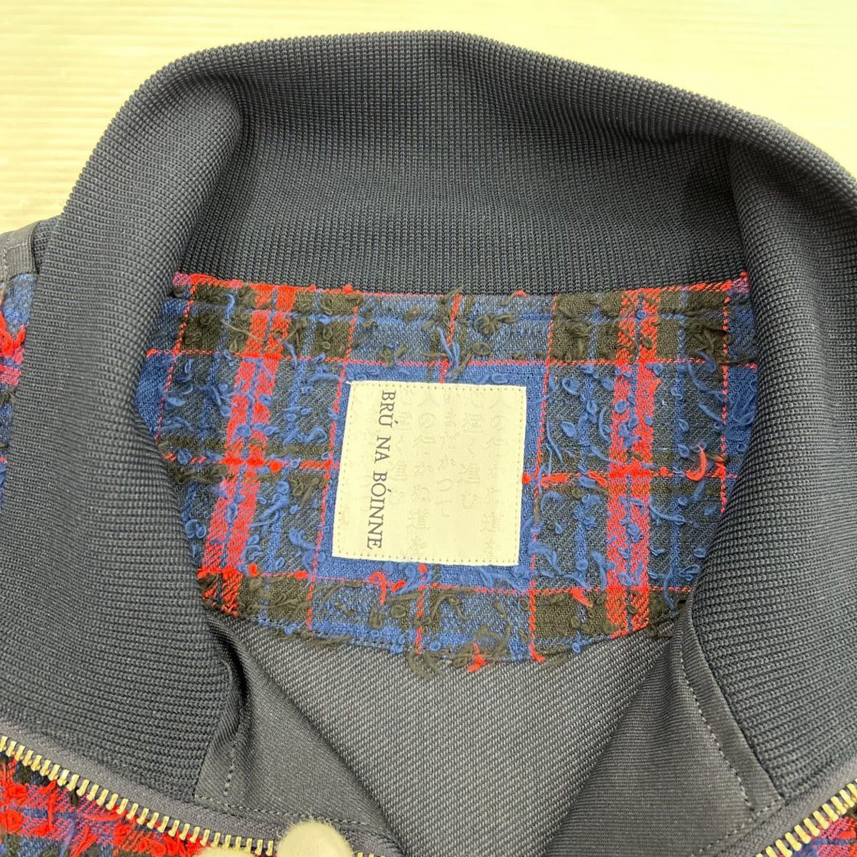 ジャケット バルバチェックジャンパー L L