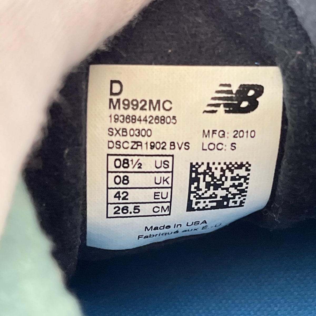 スニーカー M992MC MULTI 26.5cm 26.5cm (US8 1/2 UK8 EU43) マルチカラー