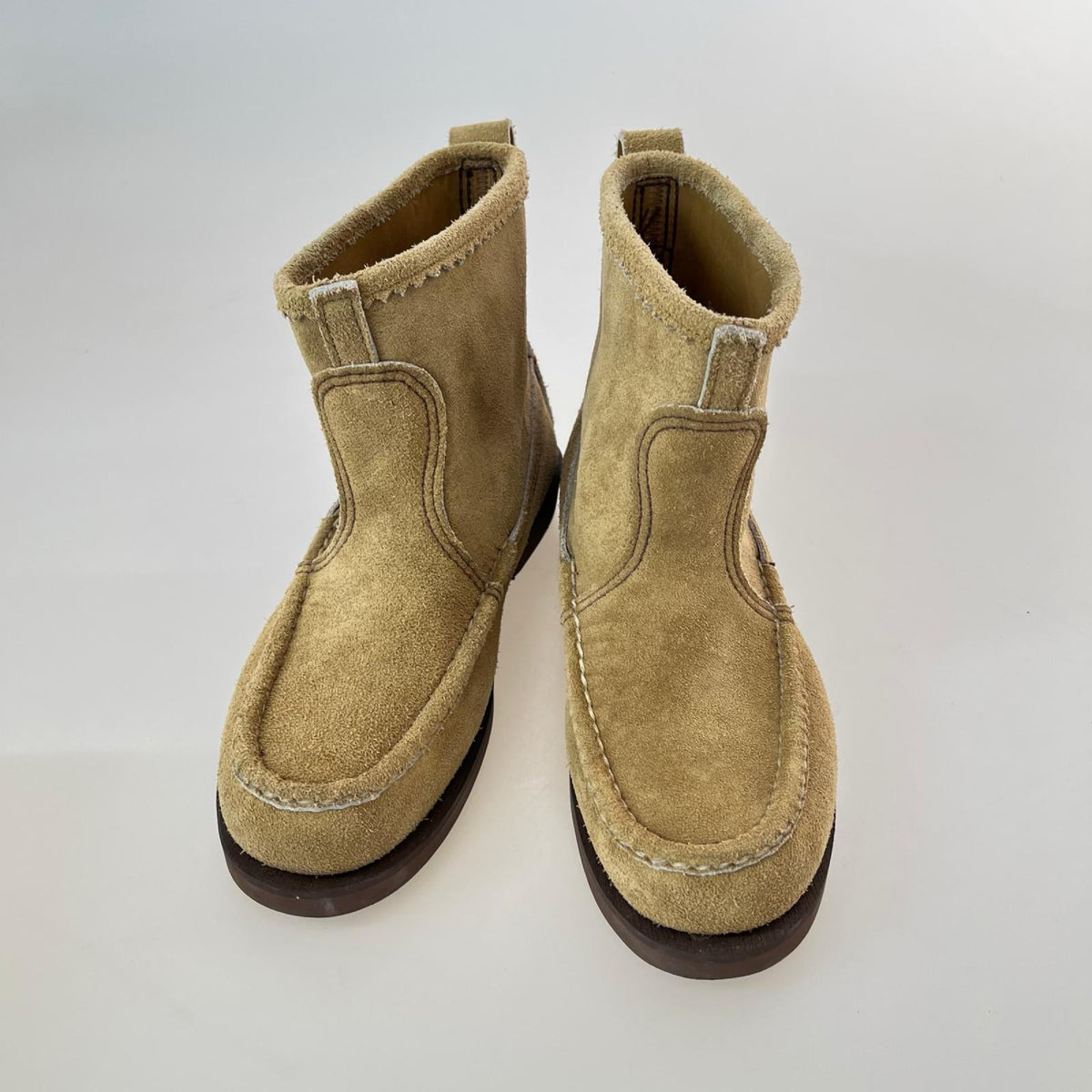 ブーツ knock-A-bout boots ベージュ