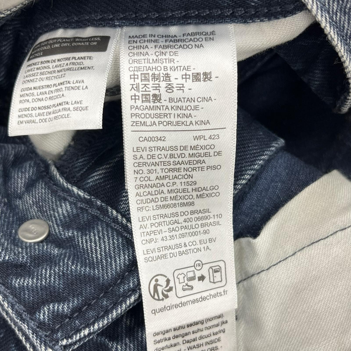 デニムパンツ Lot578 Baggy Jeans 31 ブルー