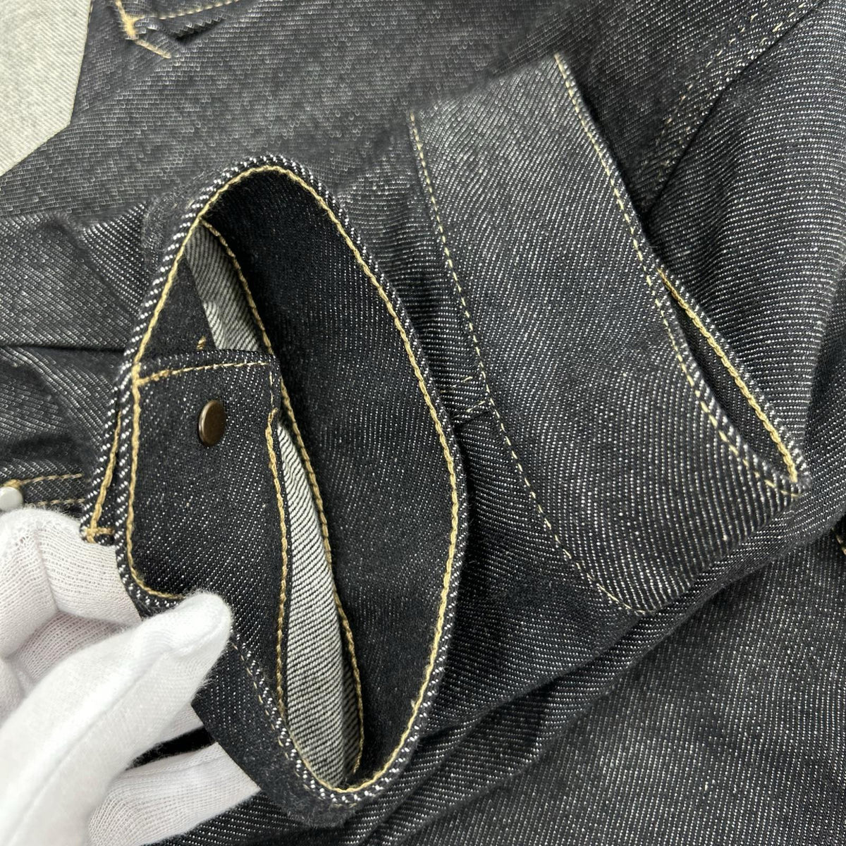 デニムジャケット DENIM TRUCKER JACKET 48 ネイビー