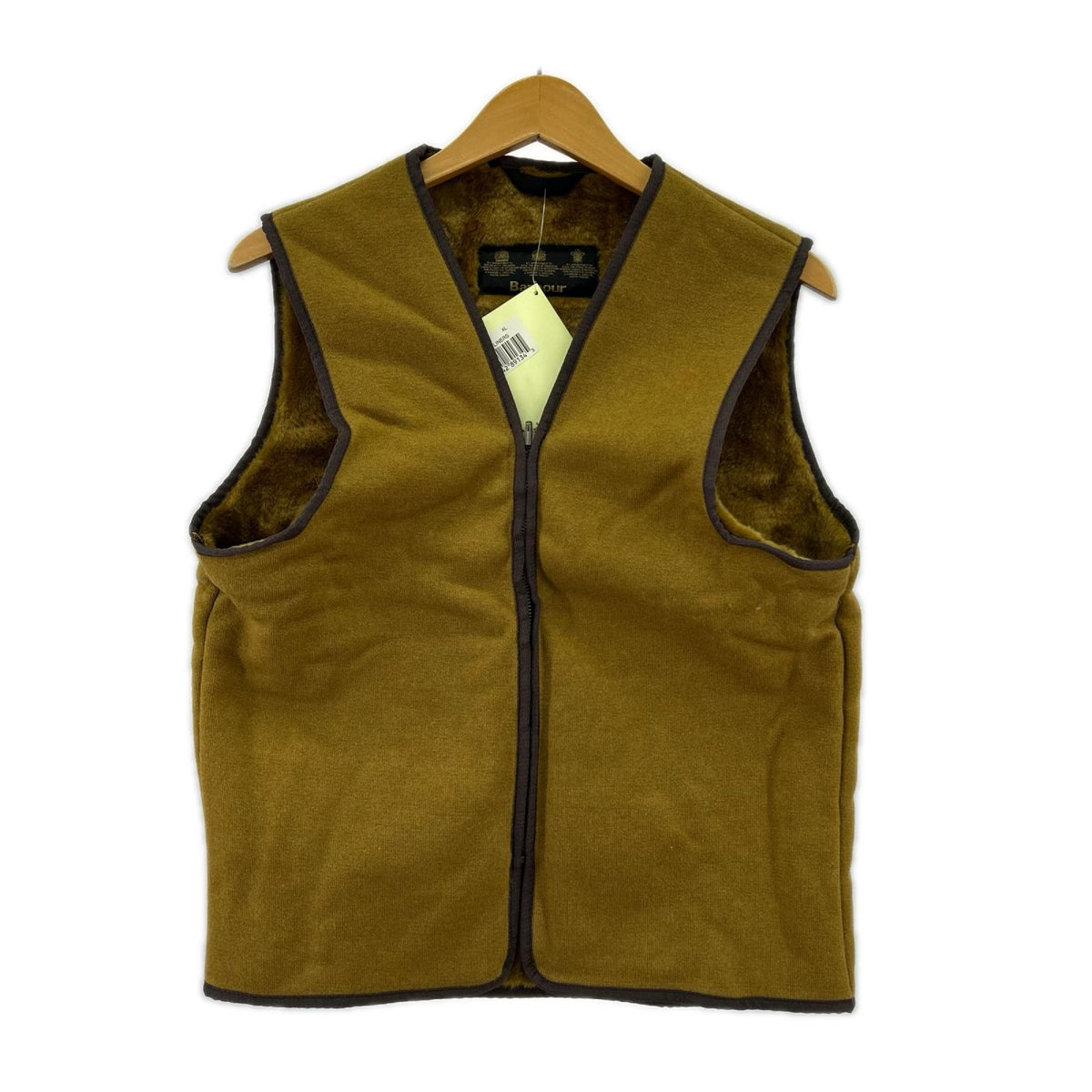 ジャケット Barbour ライナーベスト XL キャメル ブラウン