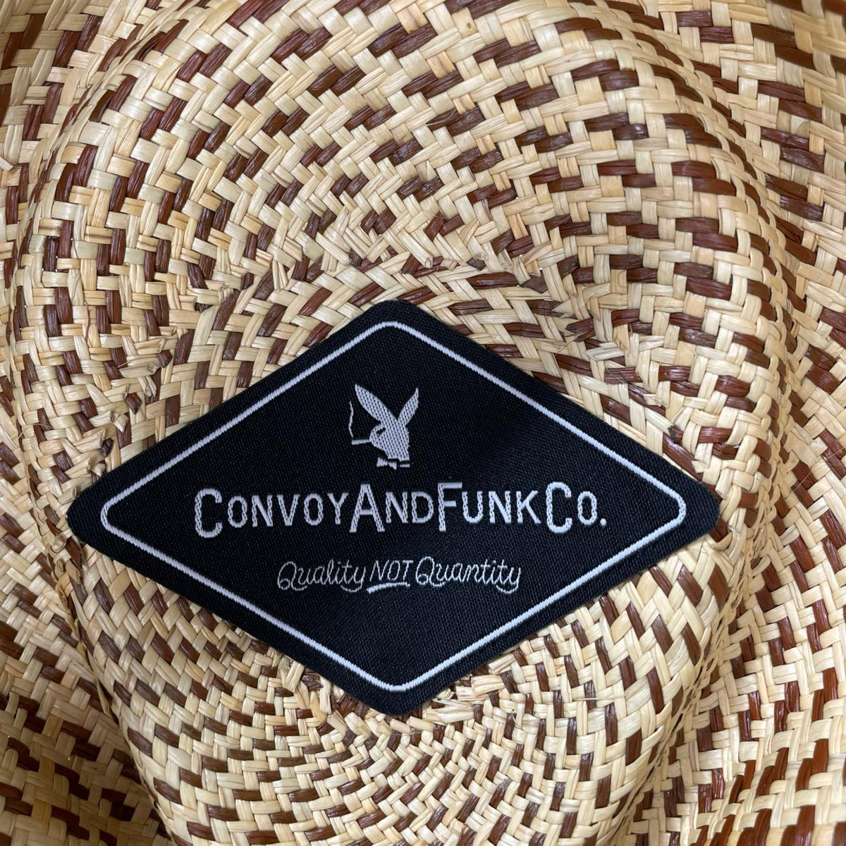 ハット CONVOY AND FUNK CO ストローハット L